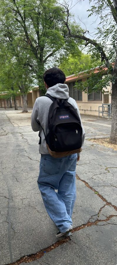 Jansport backpacks are popular with SMS students. 